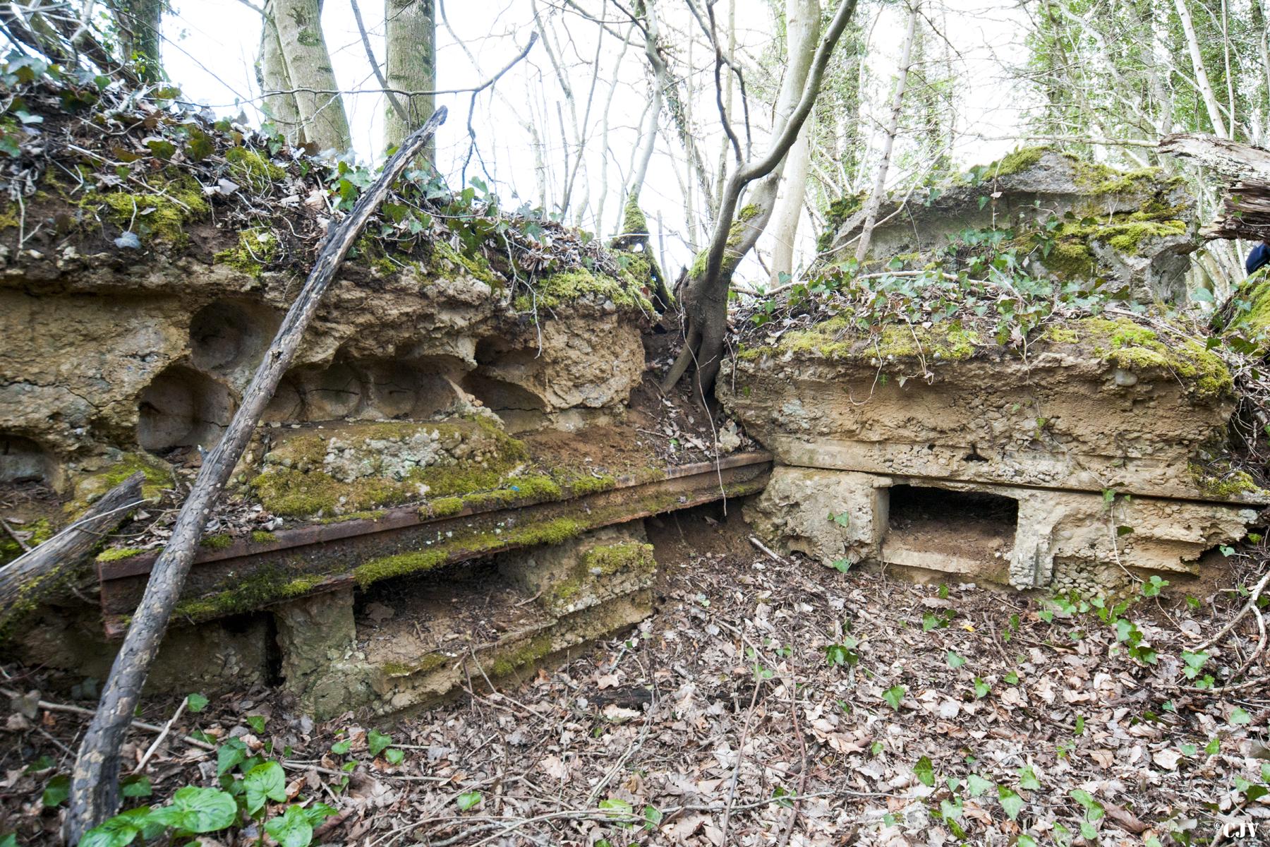 Ligne Maginot - DAUGBERT (Blockhaus pour arme infanterie) - L'interieur - Lia VERMEULEN