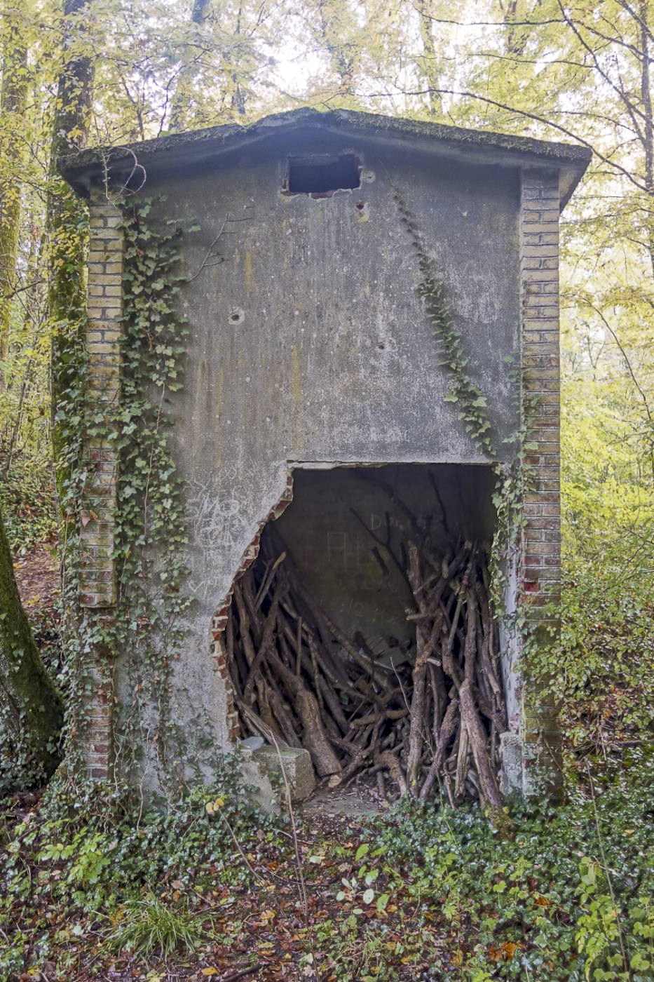 Ligne Maginot - LE CHESNOIS - CHENOIS - (Ouvrage d'artillerie) - Poste arrivée réseau électrique civil
