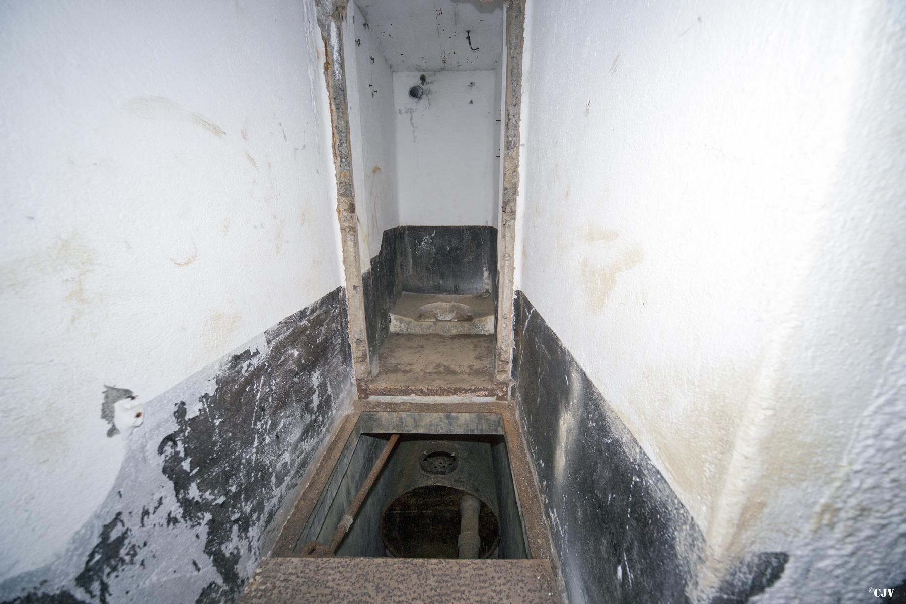 Ligne Maginot - MOIRY - (Casemate d'infanterie - Double) - Toilette