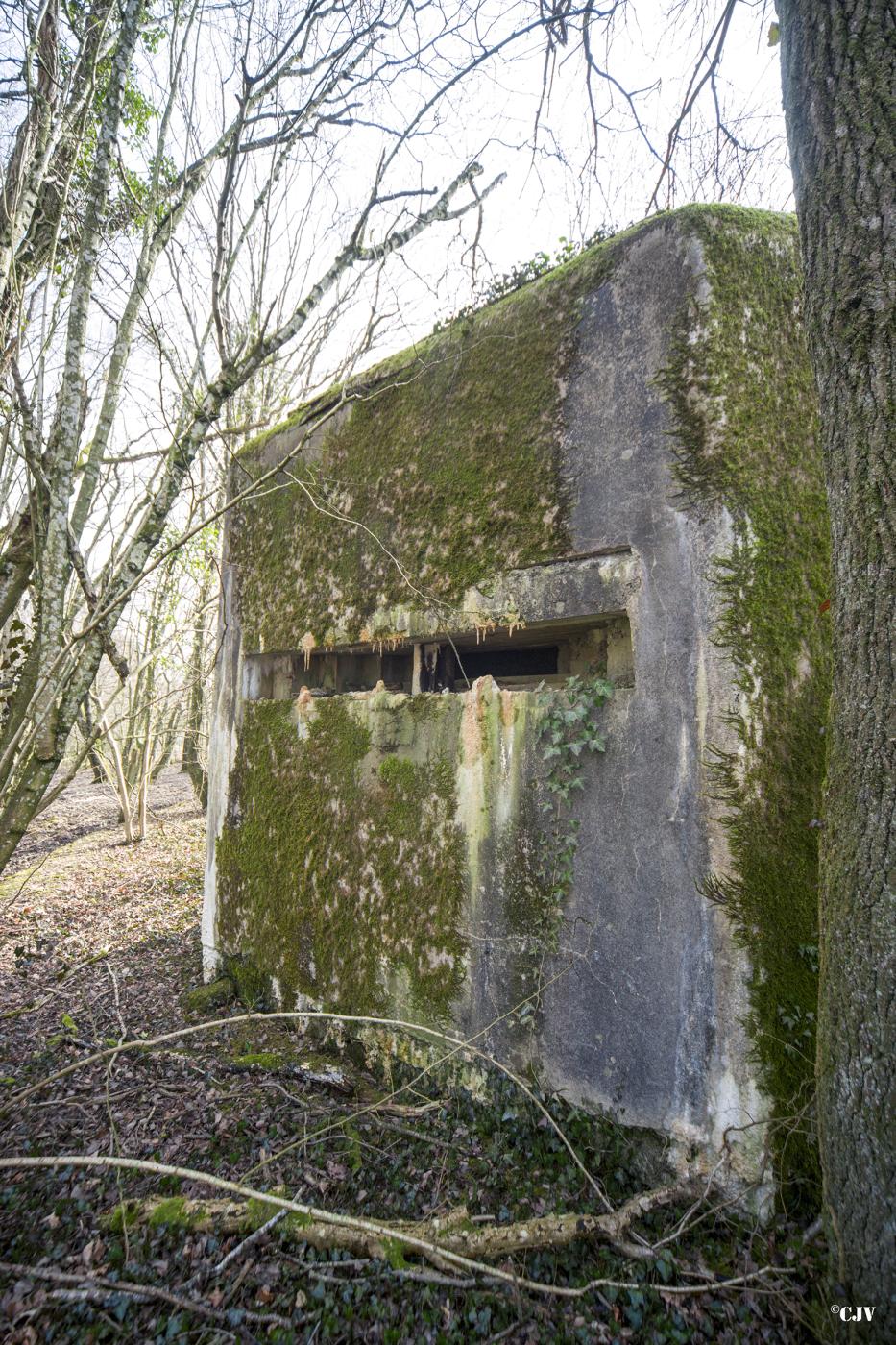 Ligne Maginot - MY4 - (Blockhaus lourd type STG / STG-FCR - Simple) - Le créneau d'observation
