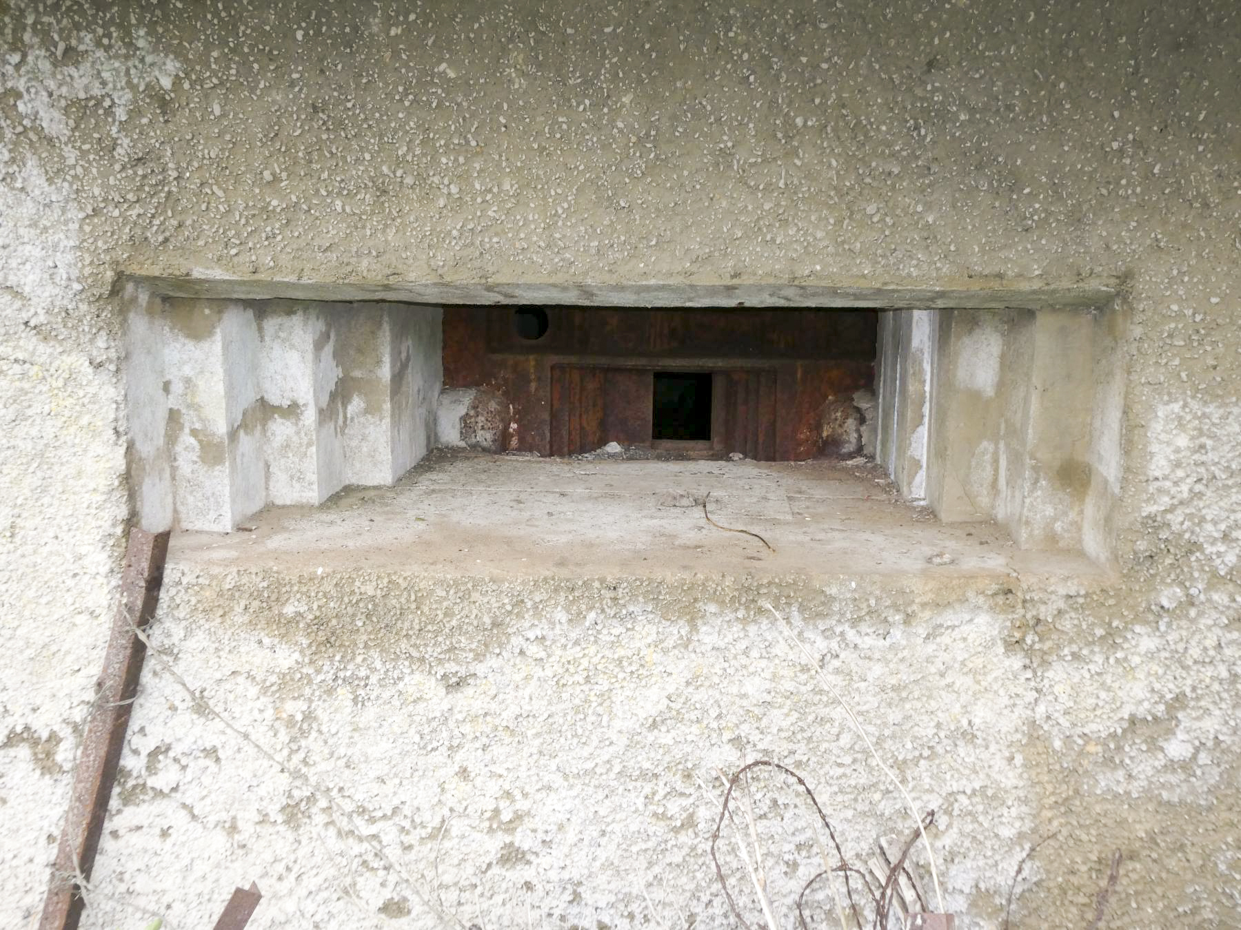 Ligne Maginot - MY10 - (Blockhaus lourd type STG / STG-FCR - Double) - Créneau AC