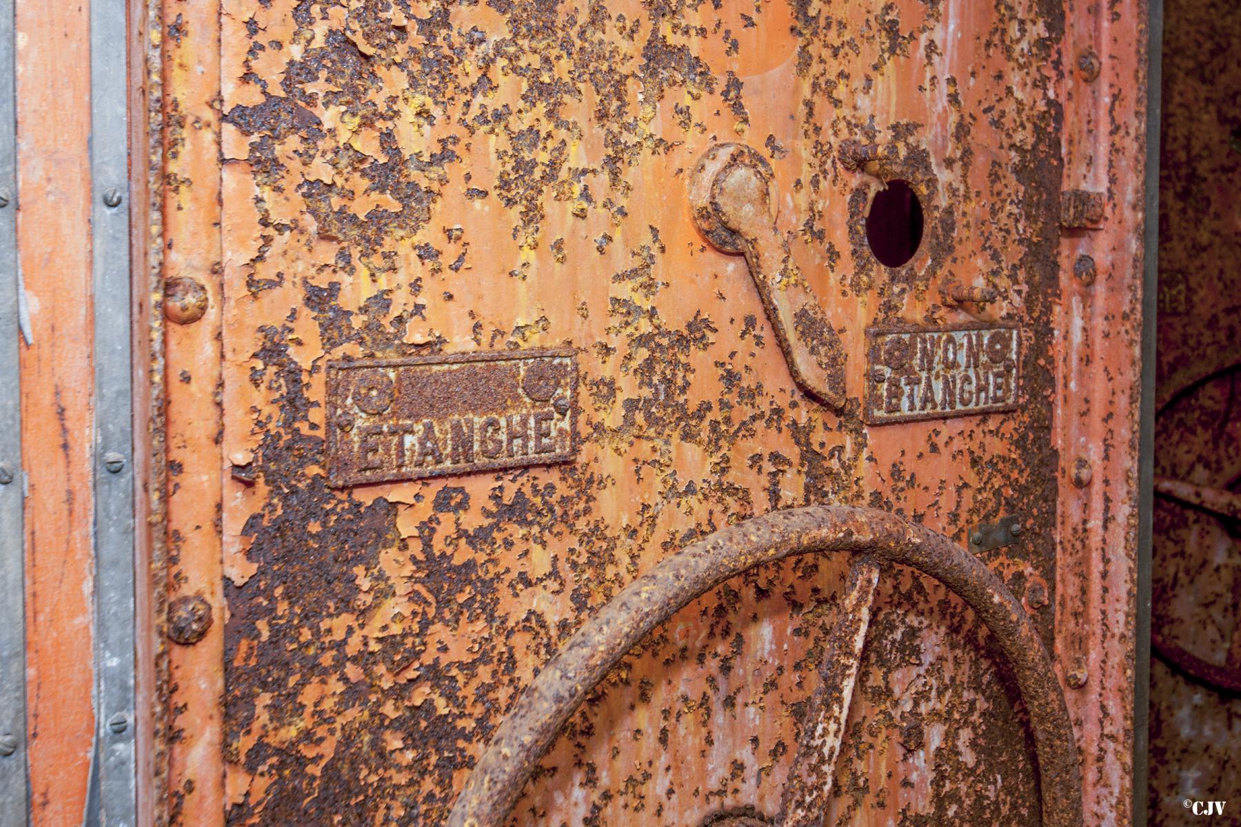 Ligne Maginot - MY10 - (Blockhaus lourd type STG / STG-FCR - Double) - Porte étanche