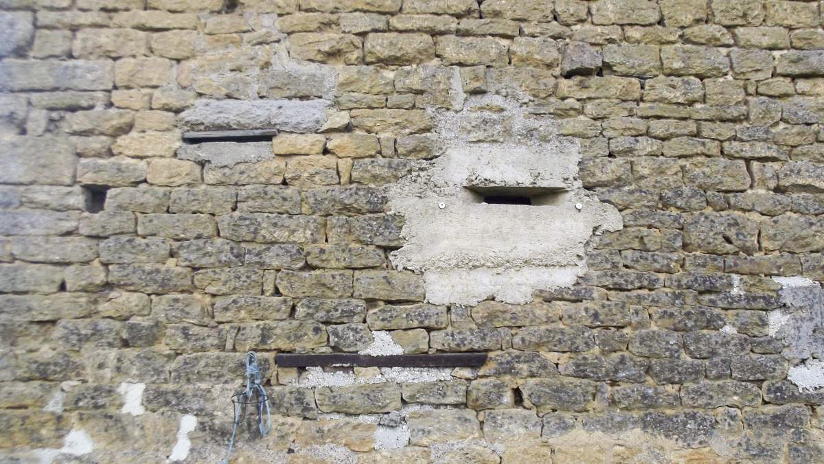 Ligne Maginot - B11 - PASSAGE à NIVEAU - (Blockhaus pour arme infanterie) - Créneau FM vers la casemate de Margut 