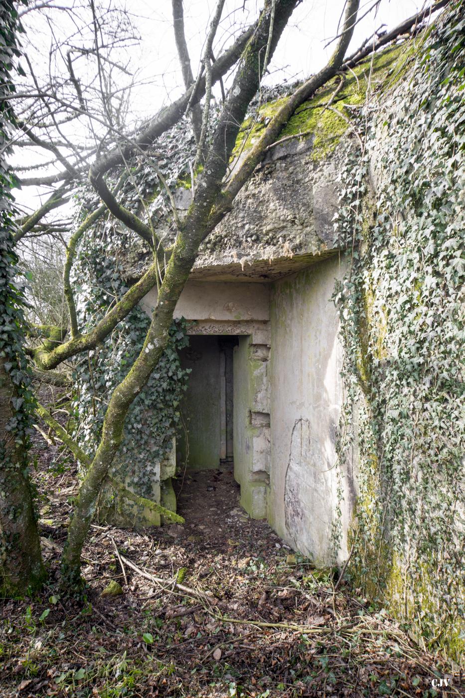 Ligne Maginot - SAINT WALFROY (4° BON - 155° RIF) - (PC de Quartier) - Entrée gauche - Lia VERMEULEN