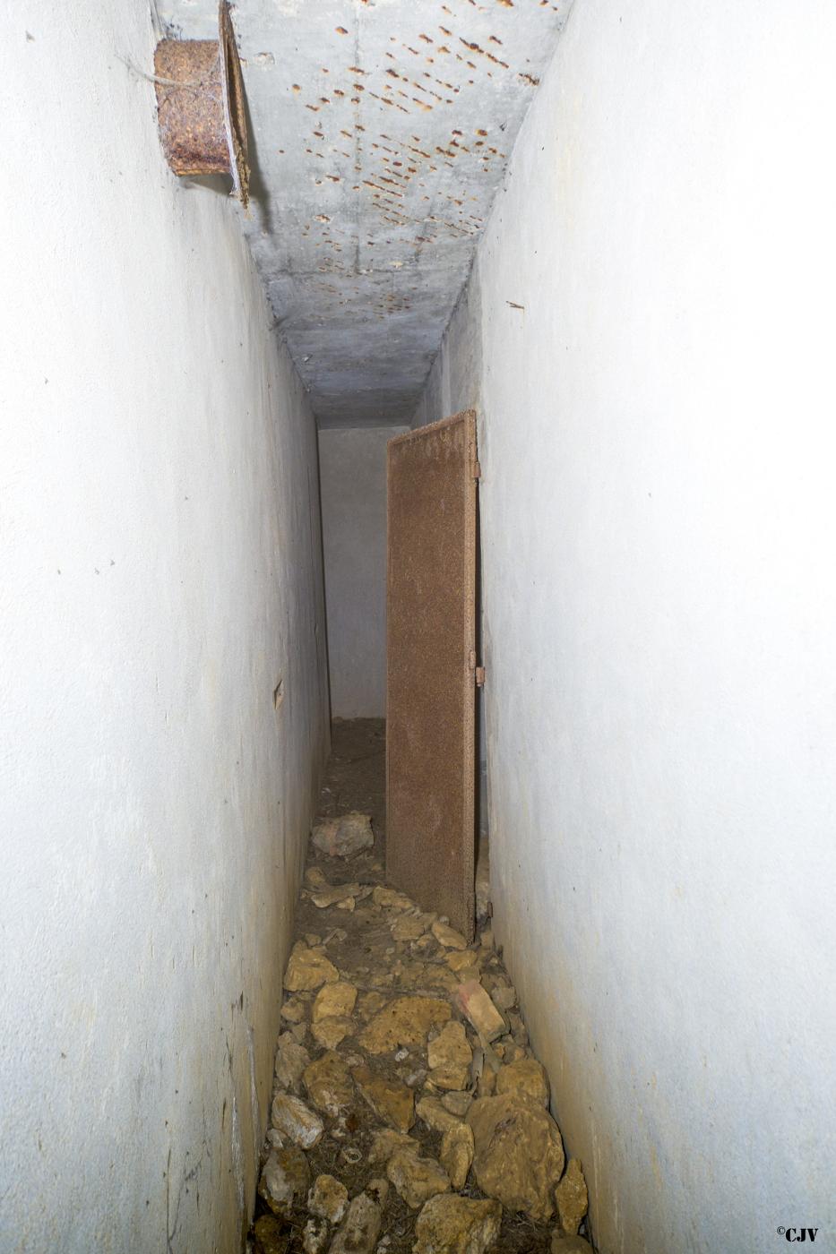 Ligne Maginot - SAINT WALFROY (4° BON - 155° RIF) - (PC de Quartier) - Le couloir