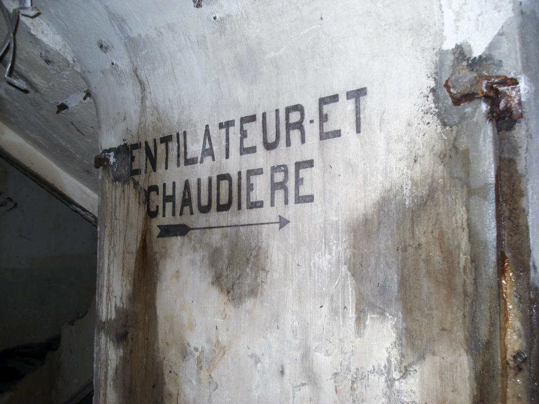 Ligne Maginot - THONNELLE - (Ouvrage d'infanterie) - Chaudière