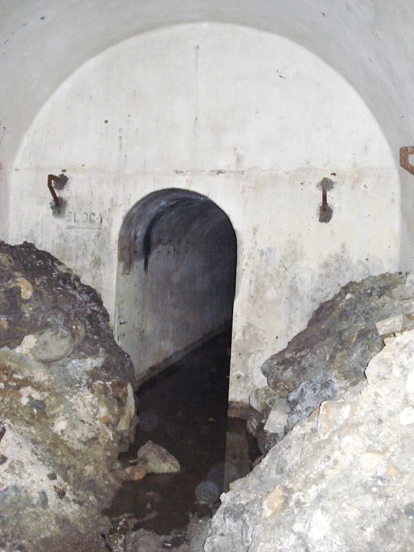 Ligne Maginot - THONNELLE - (Ouvrage d'infanterie) - Intersection