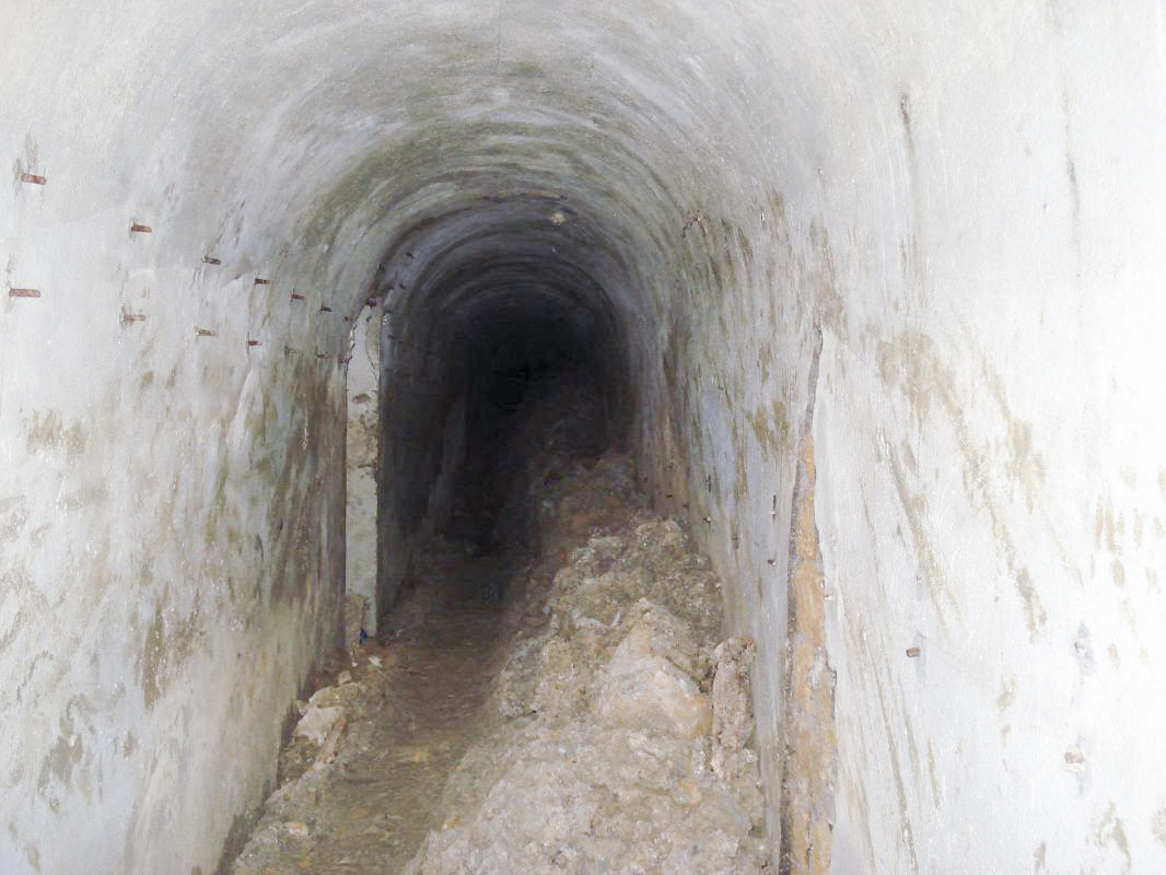 Ligne Maginot - THONNELLE - (Ouvrage d'infanterie) - Gallérie vers bloc 1