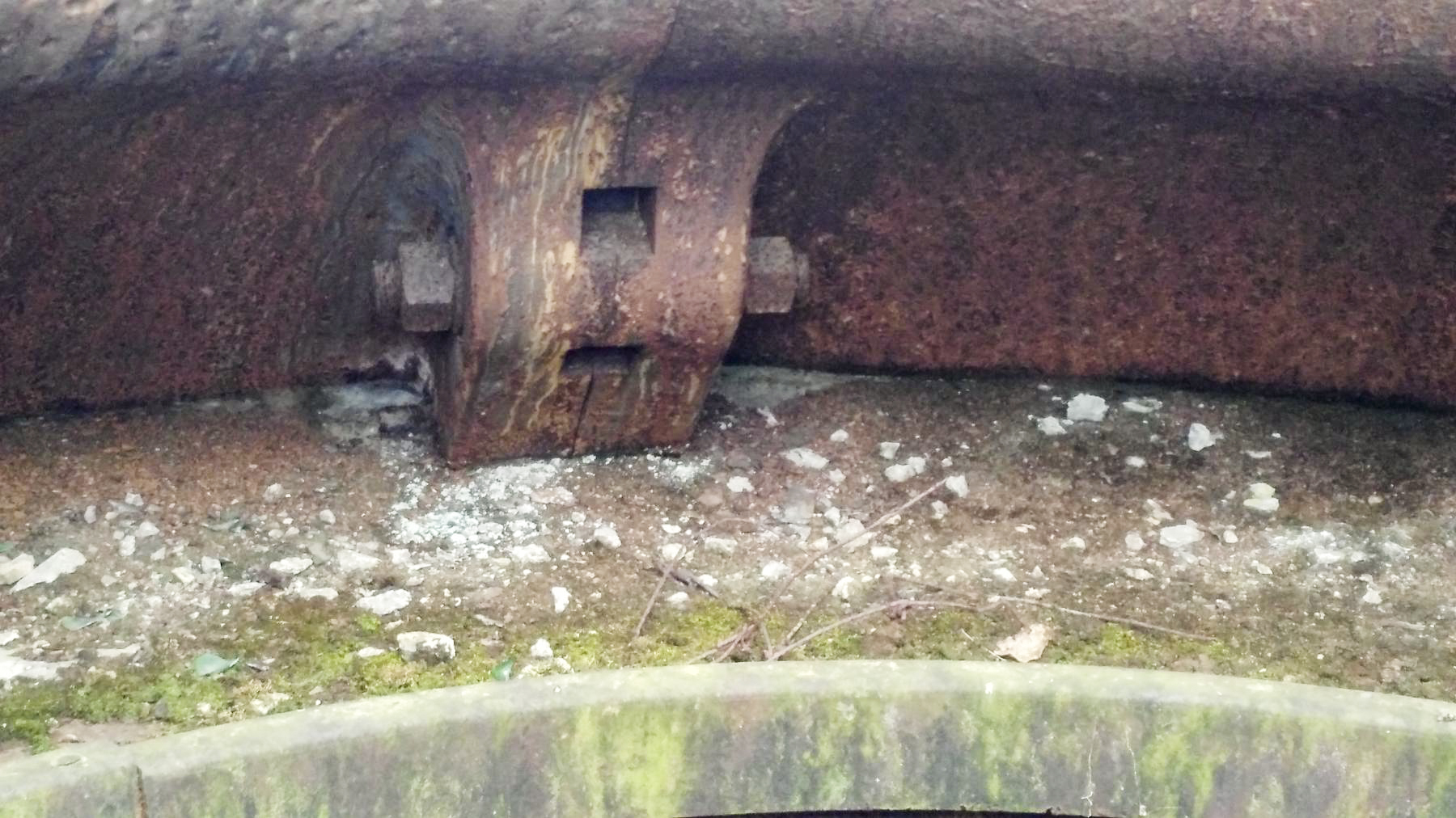 Ligne Maginot - VELOSNES - (Ouvrage d'artillerie) - Bloc 1
Tourelle pour deux armes mixtes
Assemblage des voussoirs