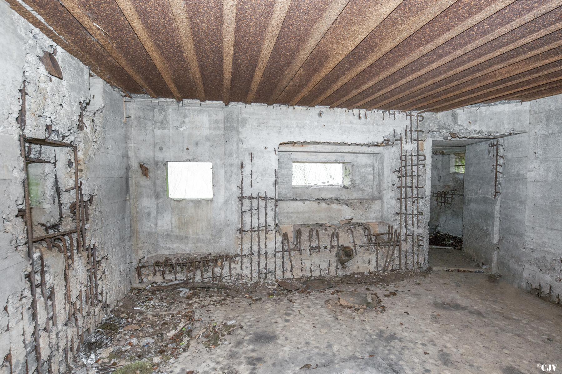 Ligne Maginot - G20 - (Blockhaus lourd type STG / STG-FCR - Simple) - La chambre de tir