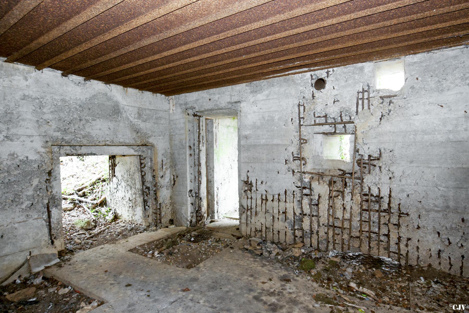 Ligne Maginot - G20 - (Blockhaus lourd type STG / STG-FCR - Simple) - Les entrées