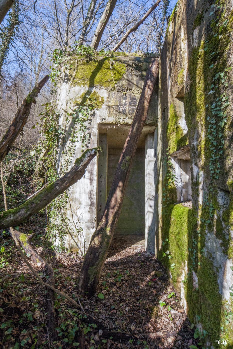 Ligne Maginot - G21 - (Blockhaus lourd type STG / STG-FCR - Simple) - L'entrée