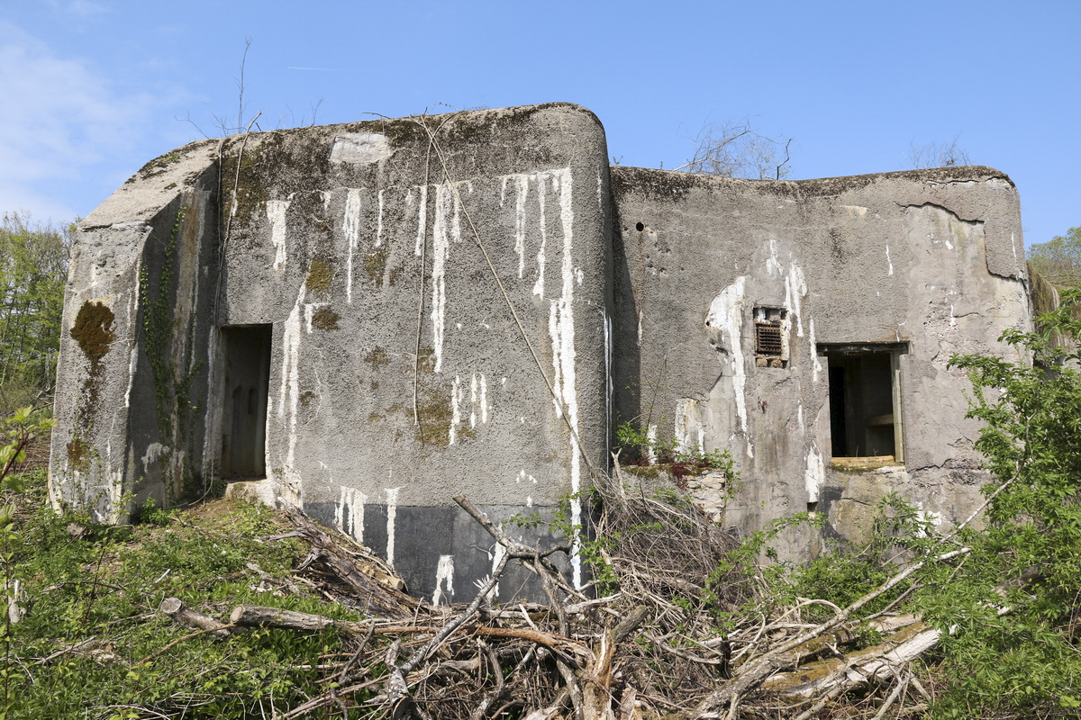 Ligne Maginot - LA HIGNY - (Casemate d'artillerie) - Les entrées