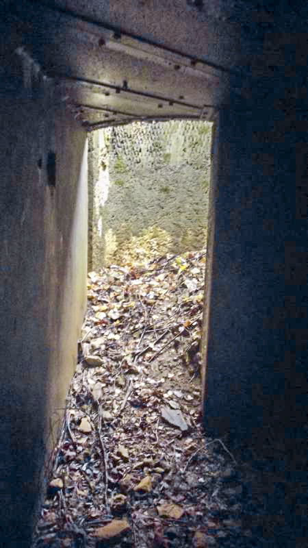 Ligne Maginot - LA HIGNY - (Casemate d'artillerie) - Puits de la cloche GFM non installée