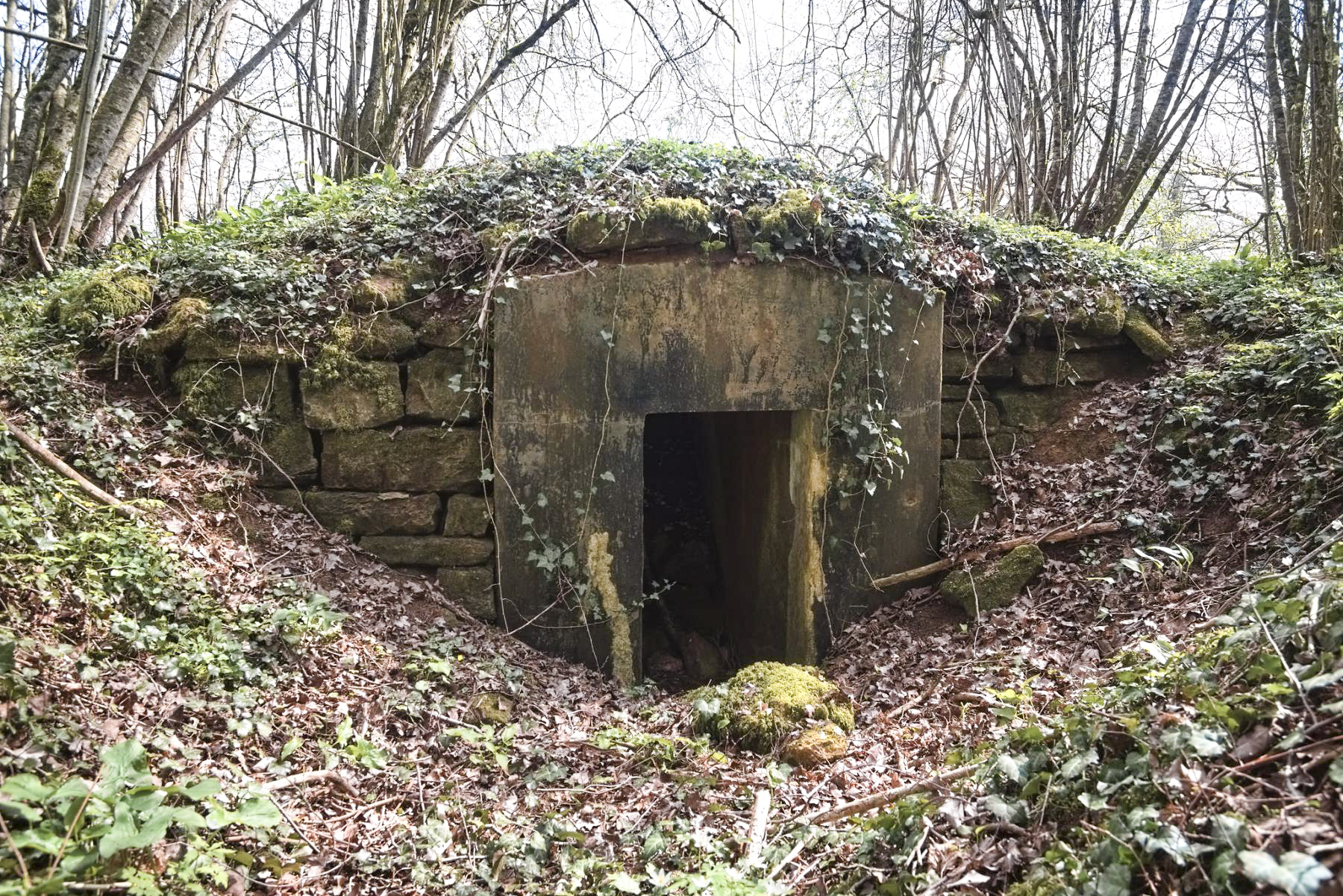 Ligne Maginot - MT8 - (Cuve pour arme d'infanterie) - 