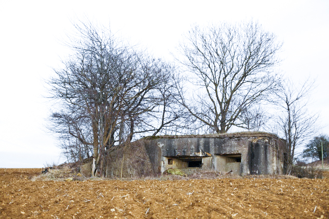Ligne Maginot - MB9 - HARNEVAUX - (Blockhaus pour canon) - 