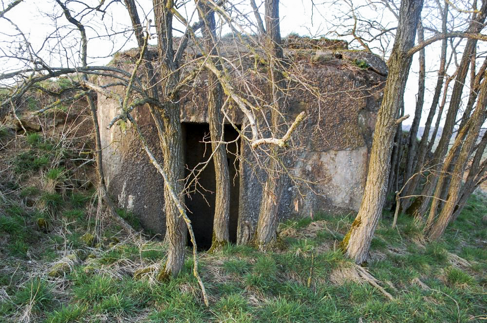 Ligne Maginot - MB10 - (Blockhaus pour canon) - L'entrée de l'ouvrage