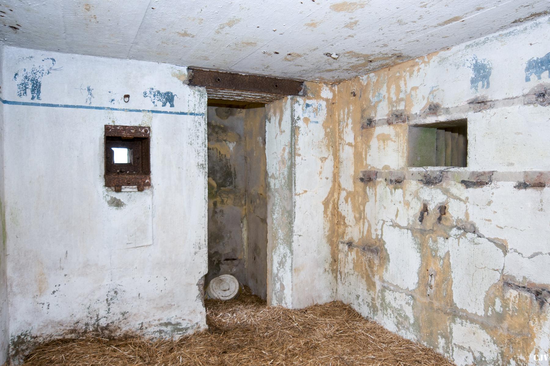 Ligne Maginot - MB21 - (Blockhaus pour canon) - L'entrée - Lia VERMEULEN
