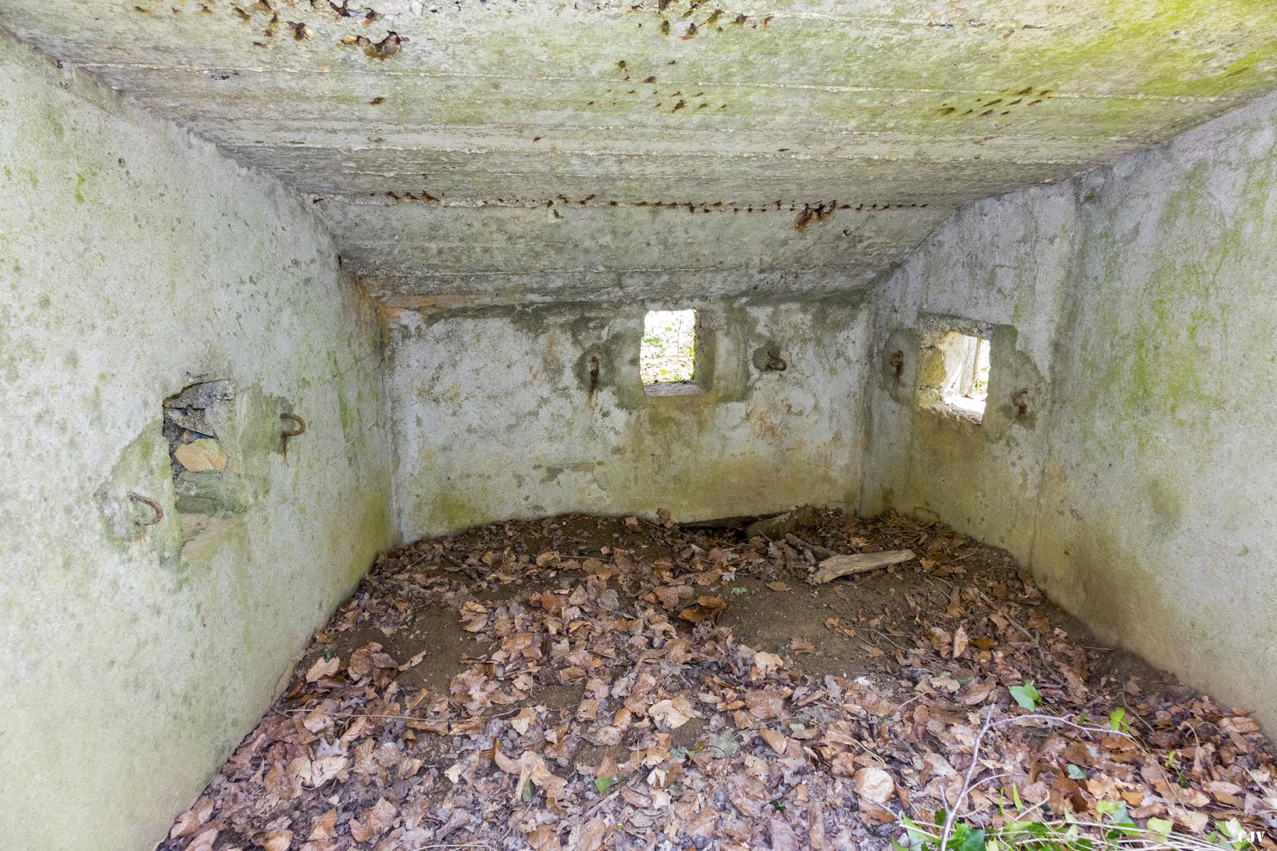 Ligne Maginot - MBA2 - (Blockhaus pour arme infanterie) - L'intérieur  