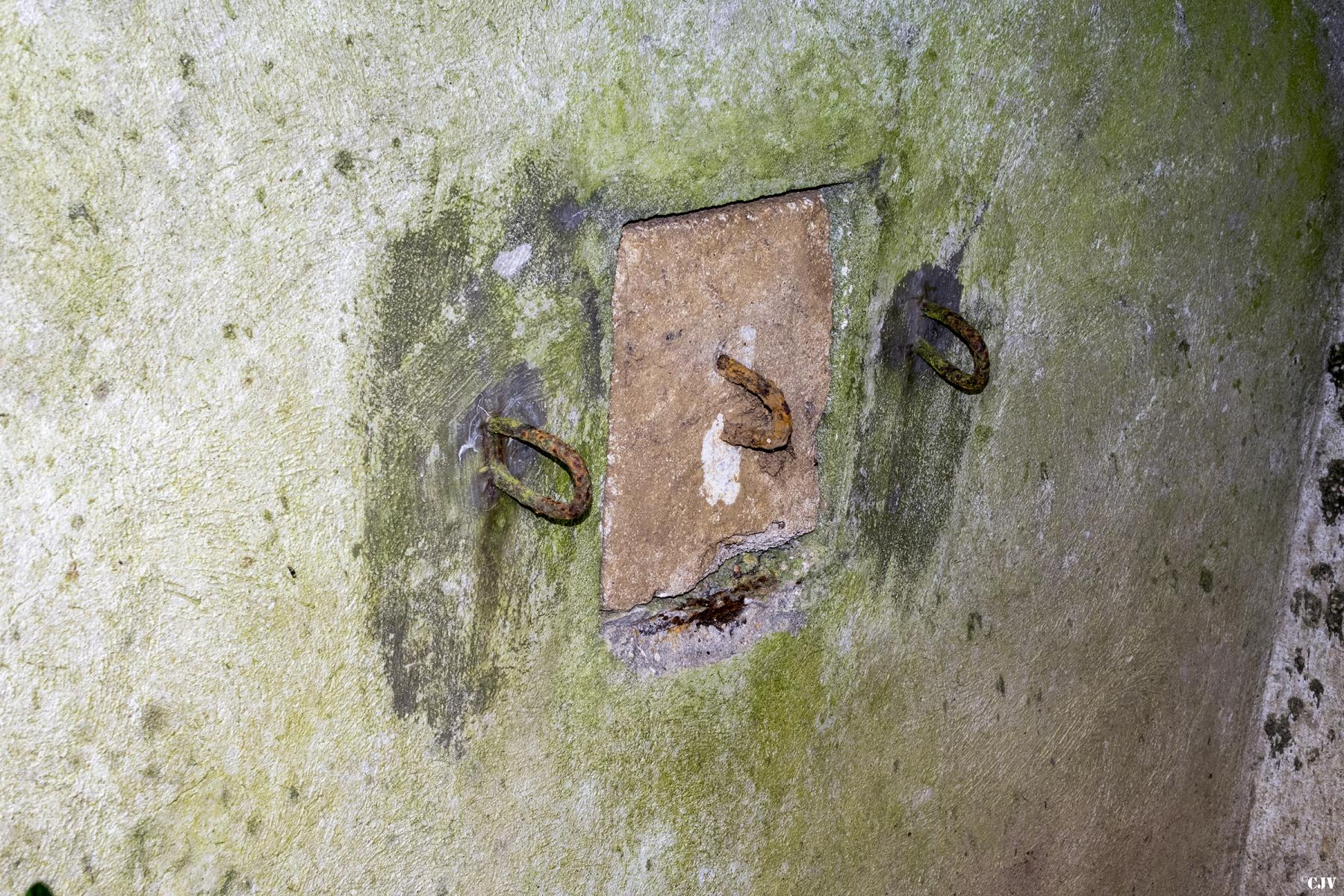 Ligne Maginot - MBA7 - (Blockhaus pour arme infanterie) - L'obturation du créneau