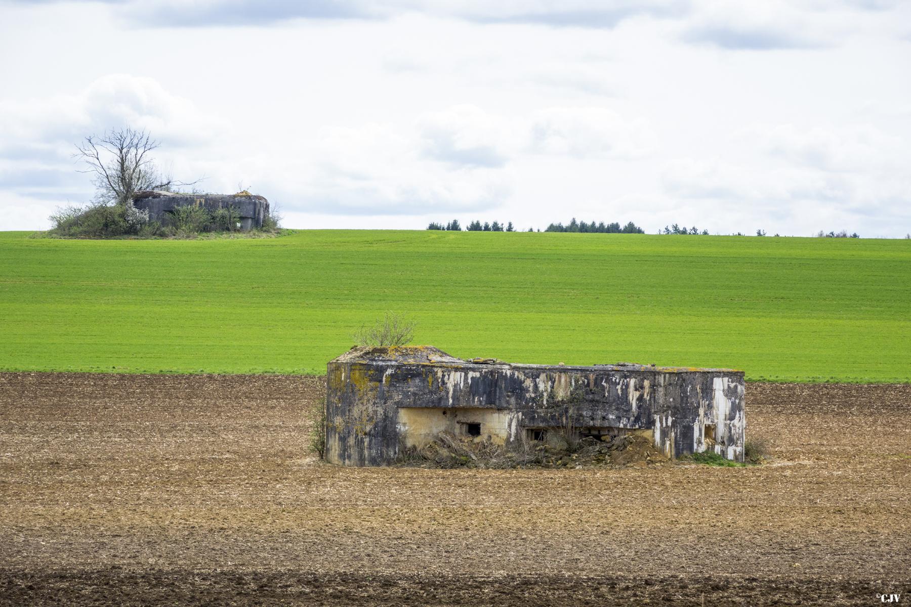 Ligne Maginot - MB42 - (Blockhaus lourd type STG / STG-FCR - Simple) -  Mb42 et Mb41     