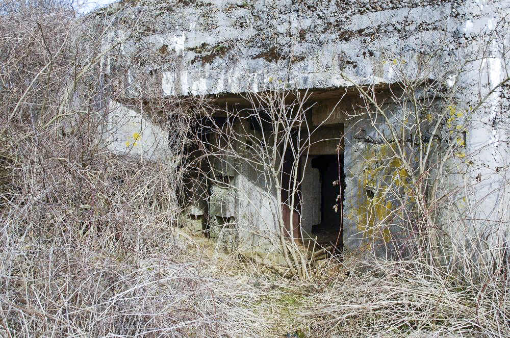 Ligne Maginot - MB52 - (Blockhaus lourd type STG / STG-FCR - Simple) - L'entrée