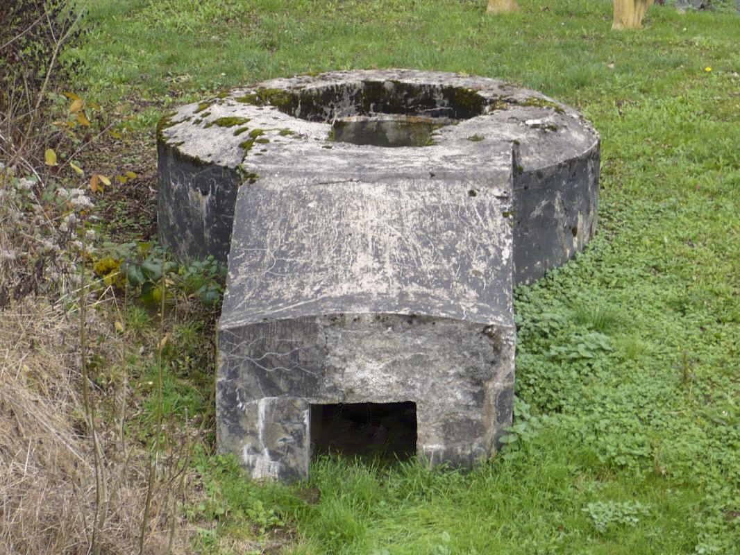 Ligne Maginot - Mt9 - (Cuve pour arme d'infanterie) - 