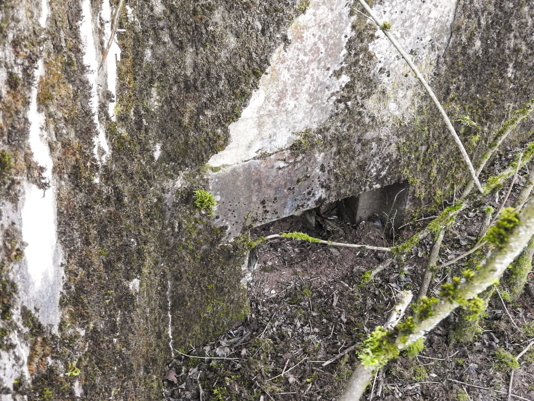Ligne Maginot - BB306 - (Blockhaus pour arme infanterie) - L'embrasure pour une mitrailleuse. - STENGER Mathieu