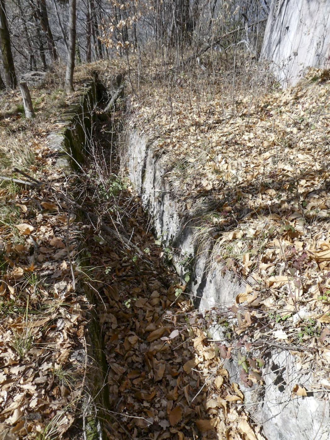Ligne Maginot - PLANET - (Ouvrage d'infanterie) - Tranchée sud est
17.    - ELLENA Daniel - CUNY Philippe