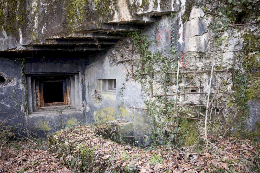 Ligne Maginot - ACA3 - BAMBESCH - (Casemate d'artillerie) - Façade de tir