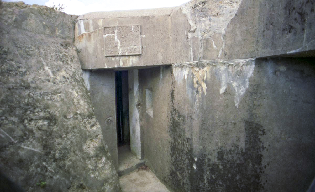 Ligne Maginot - COTE 400 - (Central téléphonique d'observation) - 
