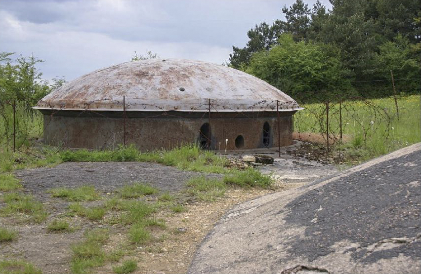 Ligne Maginot - FERMONT - A2 - (Ouvrage d'artillerie) - Bloc 1
La tourelle de 75 mle 33 en batterie - HUYGEN Georges