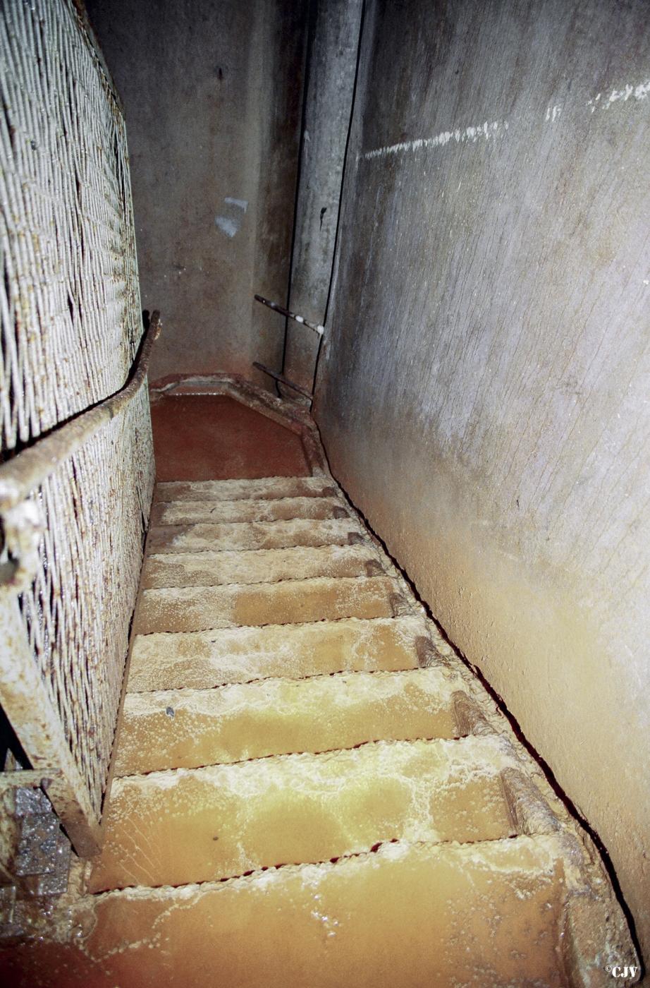 Ligne Maginot - FERMONT - A2 - (Ouvrage d'artillerie) - Bloc 1
Puits d'escalier (35 m) - Lia VERMEULEN