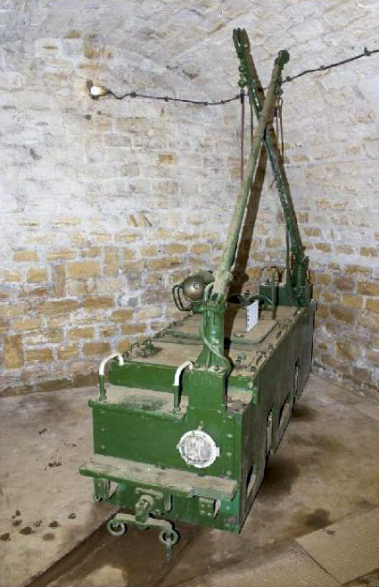 Ligne Maginot - FERMONT - A2 - (Ouvrage d'artillerie) - L'un des locotracteurs SW de l'ouvrage - HUYGEN Georges