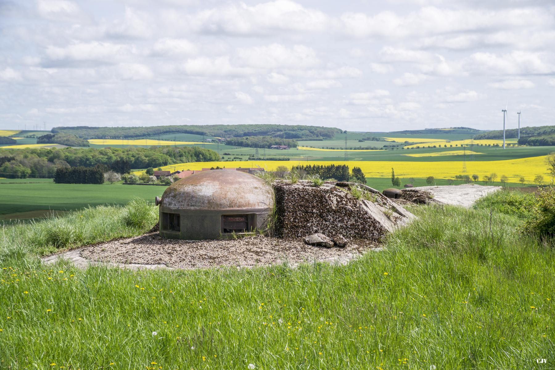 Ligne Maginot - FERMONT - A2 - (Ouvrage d'artillerie) - Bloc 6
Cloche GFM - Lia VERMEULEN