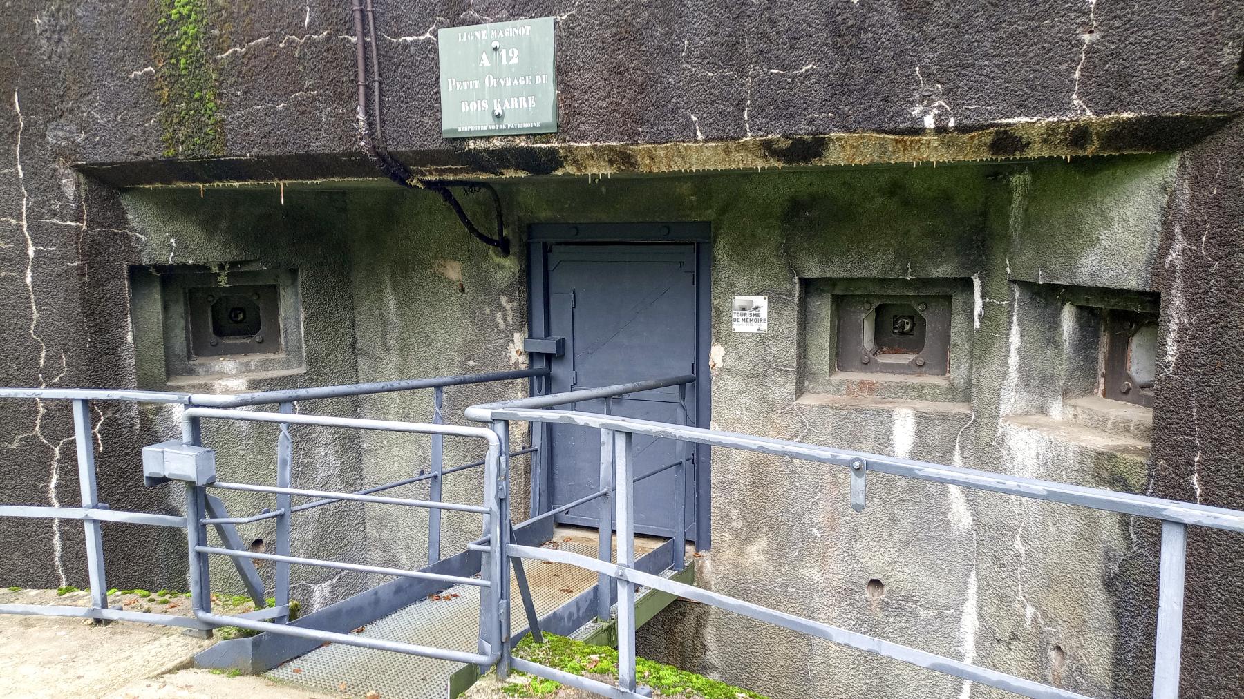 Ligne Maginot - BOIS KARRE - A12 - (Ouvrage d'infanterie) - Entrée - Marc Fossoul