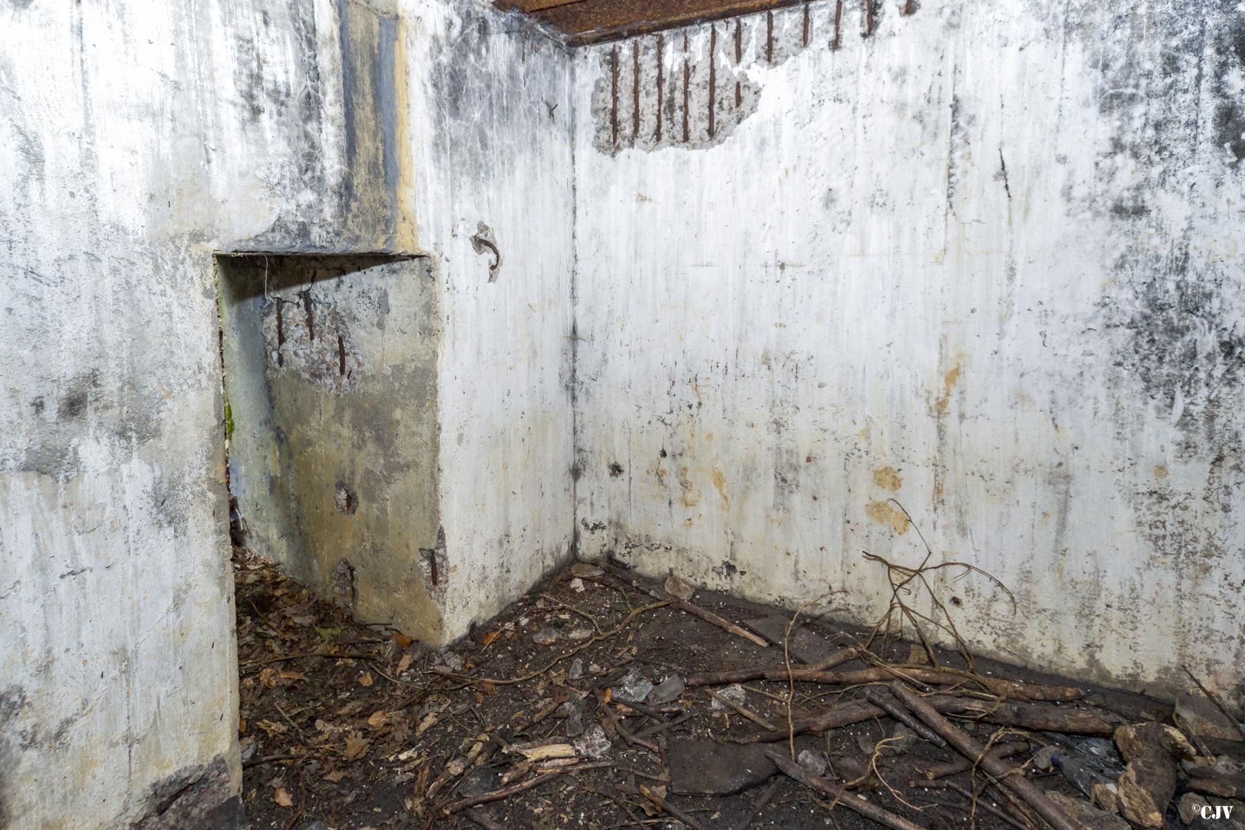 Ligne Maginot - ROUY 3 - (Blockhaus pour arme infanterie) - L'entrée