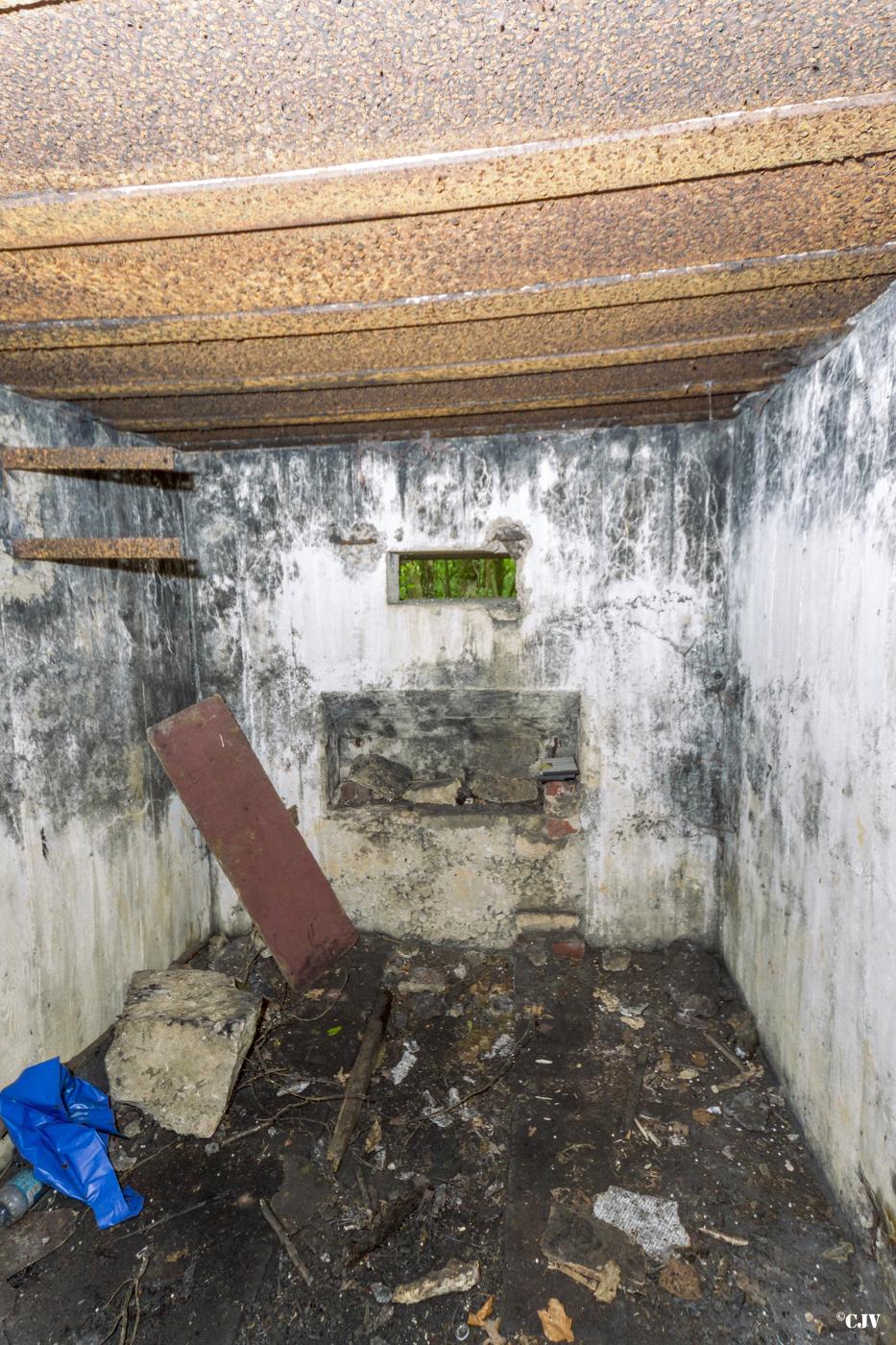 Ligne Maginot - ROUY 3 - (Blockhaus pour arme infanterie) - La chambre de tir