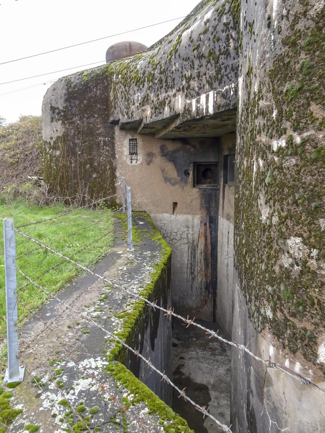 Ligne Maginot - GRAND LOT - C36 - (Casemate d'infanterie - Double) - Fossé devant la chambre de tir droite - Marc Fossoul