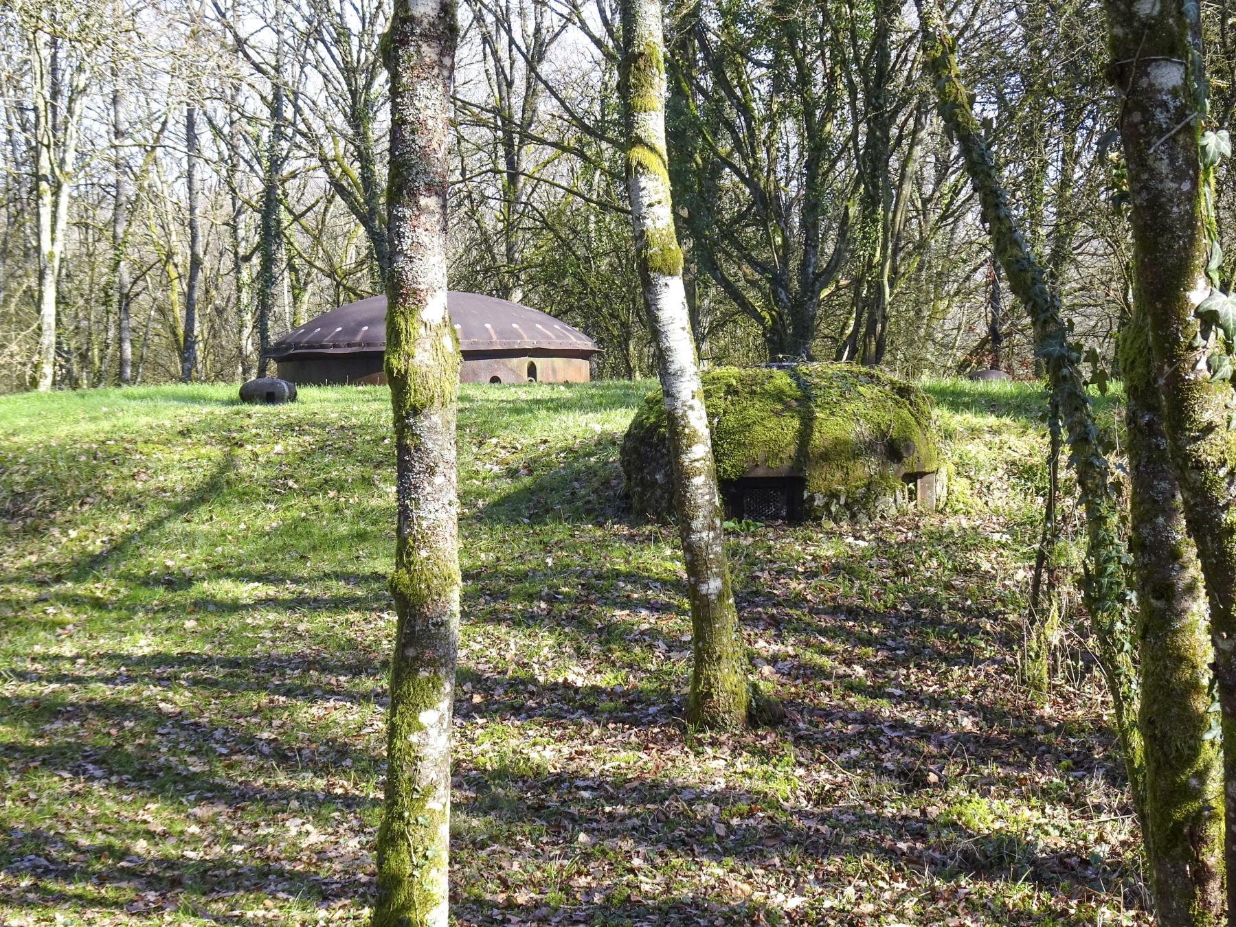 Ligne Maginot - HACKENBERG - A19 - (Ouvrage d'artillerie) - Bloc 2
Tourelle de 75/33 et cloche GFM - Marc Fossoul