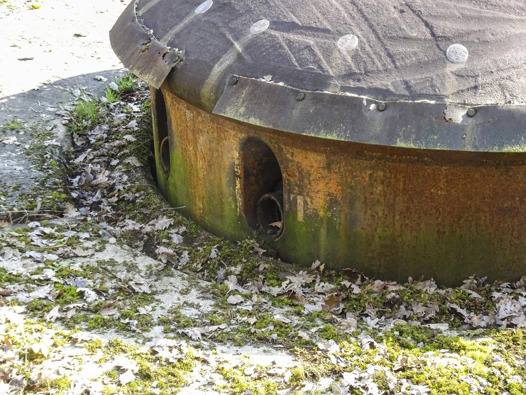 Ligne Maginot - HACKENBERG - A19 - (Ouvrage d'artillerie) - Bloc 6
Tourelle de 135 - Marc Fossoul