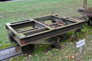 Ligne Maginot - SIMSERHOF - (Ouvrage d'artillerie) - Wagon de queue dit parachute pour freiner les convois