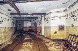 Ligne Maginot - LATIREMONT - A3 - (Ouvrage d'artillerie) - Entrée munitions
Le hall de déchargement