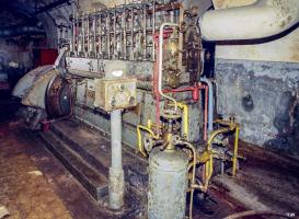 Ligne Maginot - LATIREMONT - A3 - (Ouvrage d'artillerie) - Usine electrique
L'un des moteurs SGCM