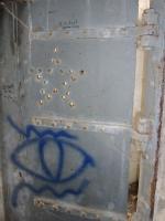 Ligne Maginot - COL DE LA TORRE - (Chambre de coupure) - La porte du local