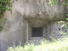 Ligne Maginot - COL DE GARDE (G) - EO10 - (Abri actif) - Bloc 4
Le créneau JM