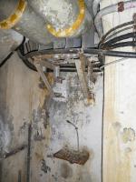 Ligne Maginot - COL DE GARDE (G) - EO10 - (Abri actif) - Bloc 1
Au pied du bloc, montée des tuyaux (air vicié)