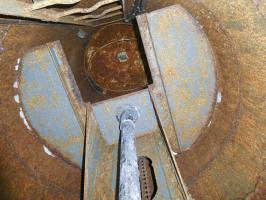 Ligne Maginot - COL DE GARDE (G) - EO10 - (Abri actif) - Bloc 3
Cloche GFM, pour FM ou mortier de 50