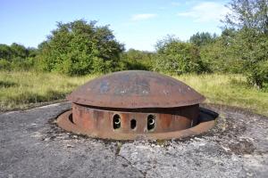 Ligne Maginot - ROCHONVILLERS - A8 - (Ouvrage d'artillerie) - Bloc 3
Tourelle pour deux tubes de 75 R 32 