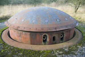 Ligne Maginot - ROCHONVILLERS - A8 - (Ouvrage d'artillerie) - Bloc 3
Tourelle pour deux tubes de 75 R 32